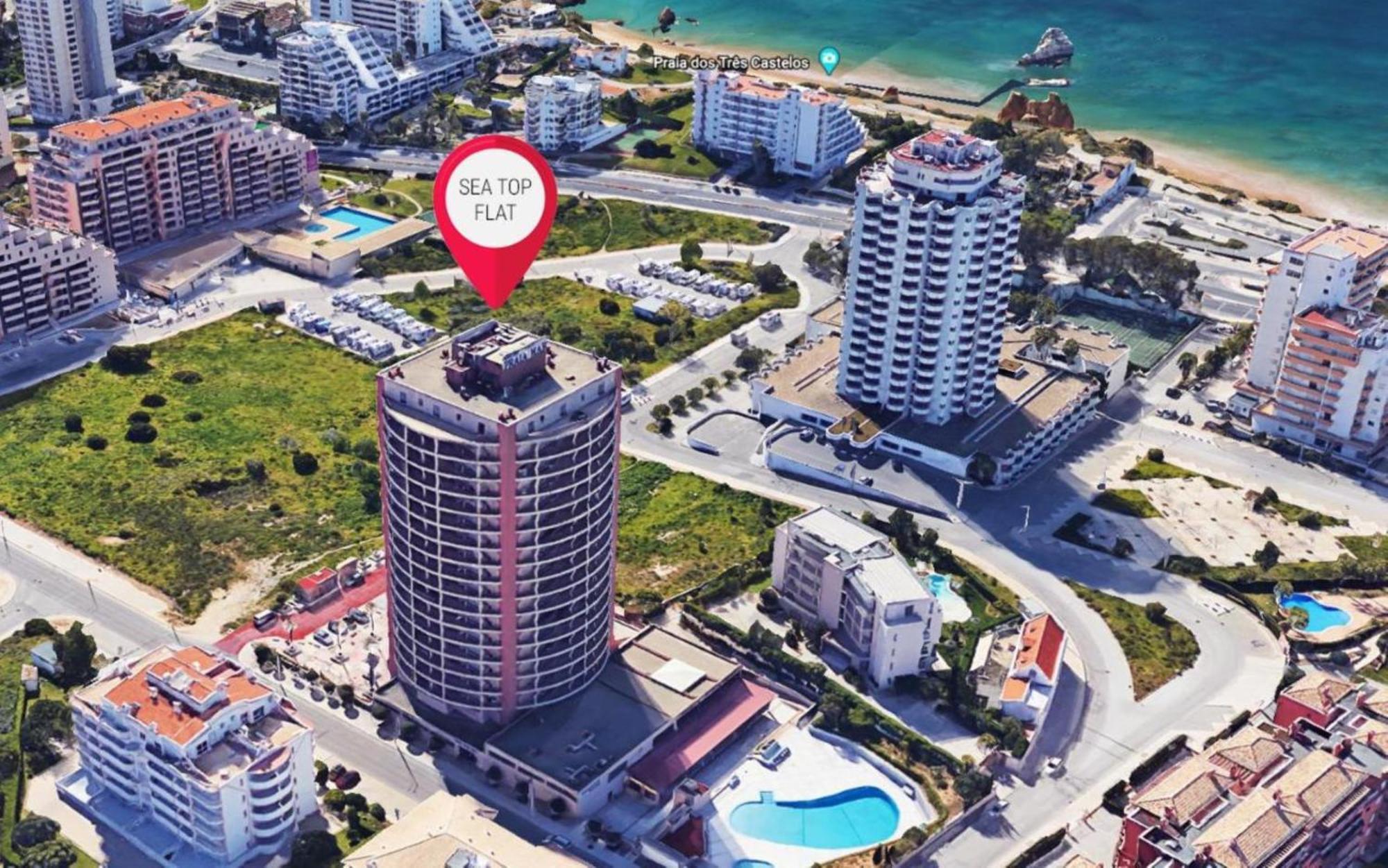 Amazing Green Tower 3 Castle Flat With Balcony Portimao Ngoại thất bức ảnh